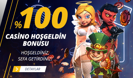 İsveçbahis %100 Casino Hoş Geldin Bonusu
