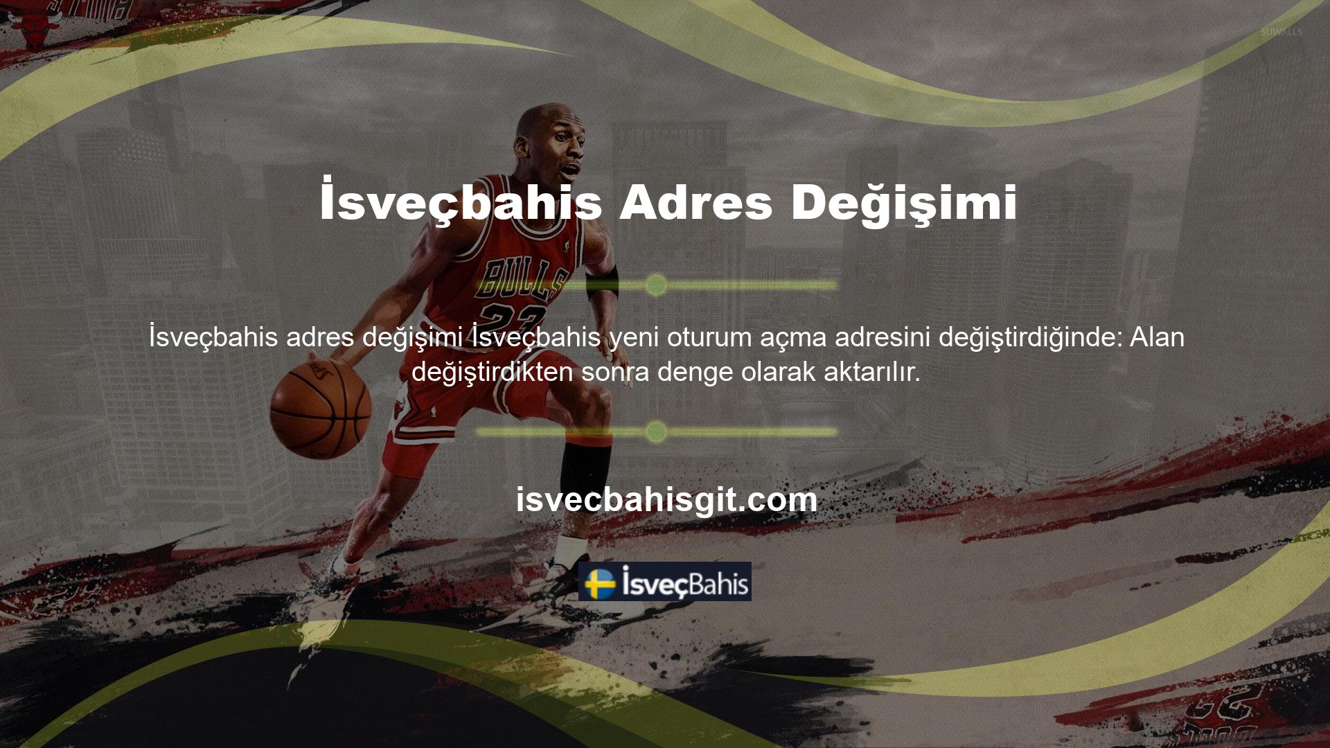 Yeni giriş adresi değiştirilmesinden sonra bonuslar promosyon olarak aktarılır